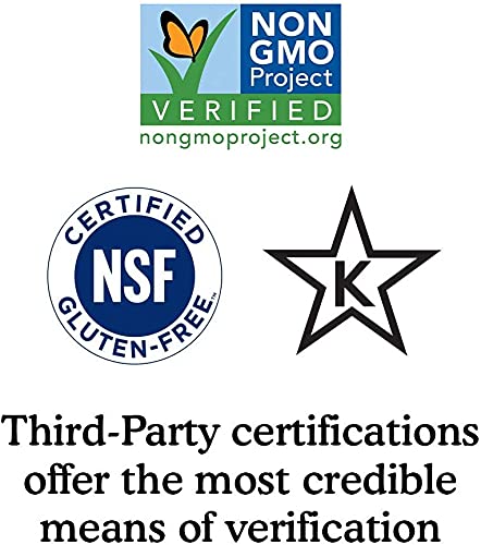 Certificaciones de multivitamínico Garden of Life.