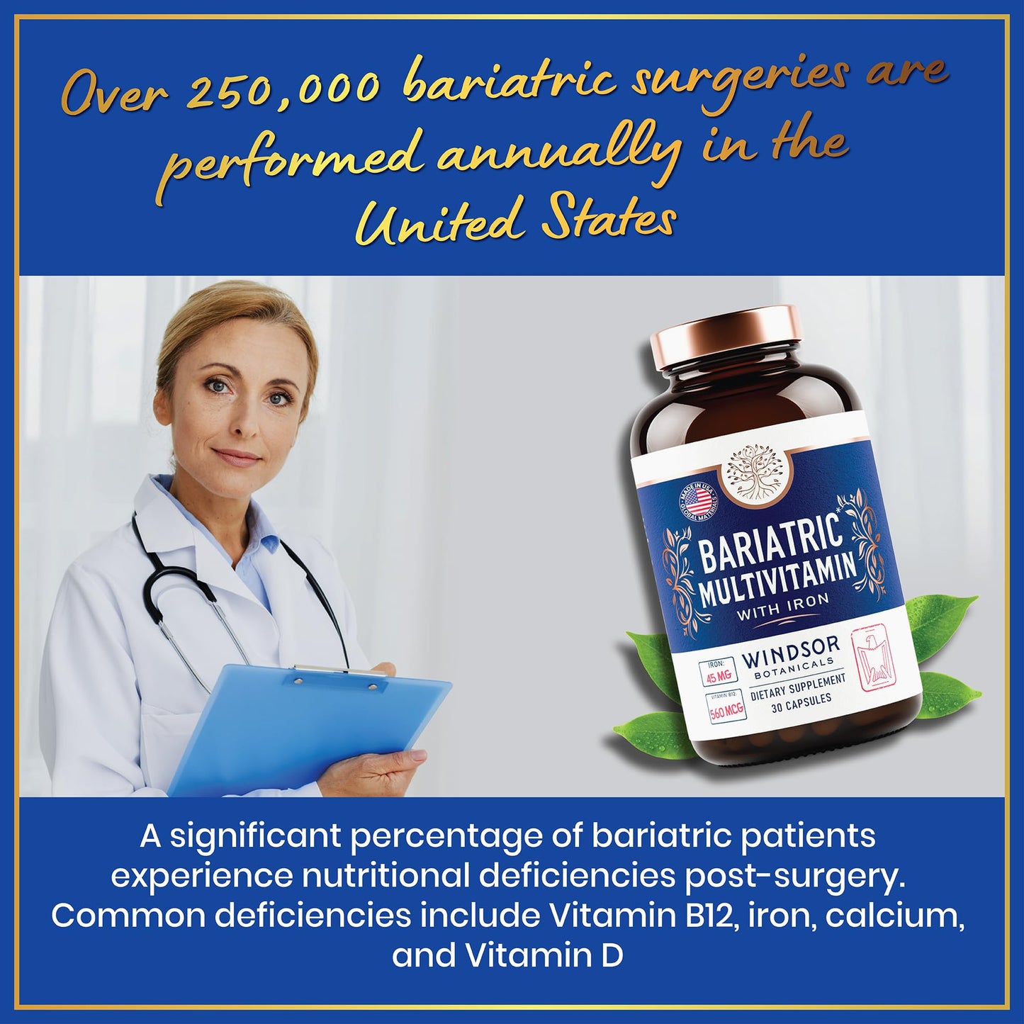certificado multivitamínico bariátrico Windsor