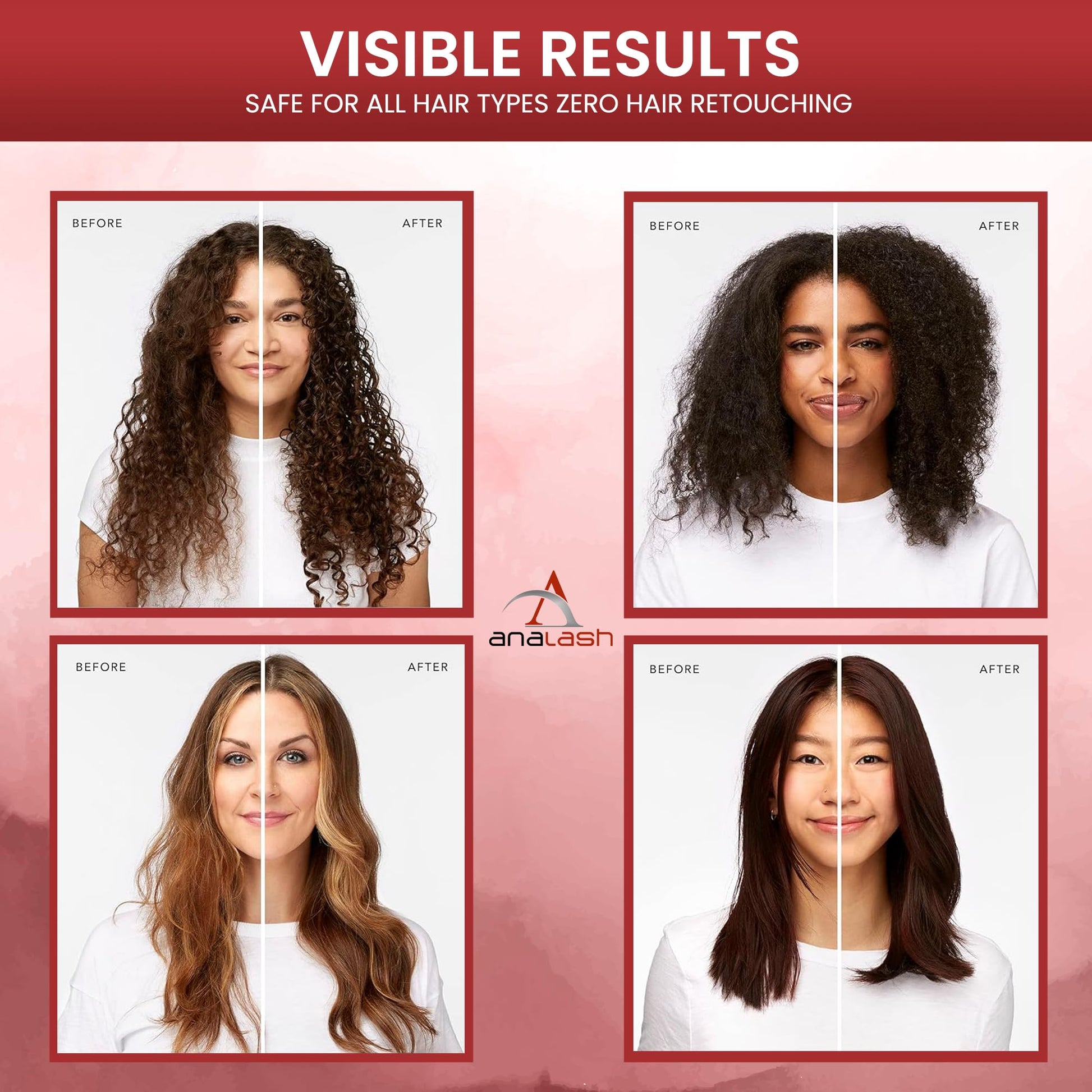 Champú Analash para cabello grueso saludable colágeno biotina