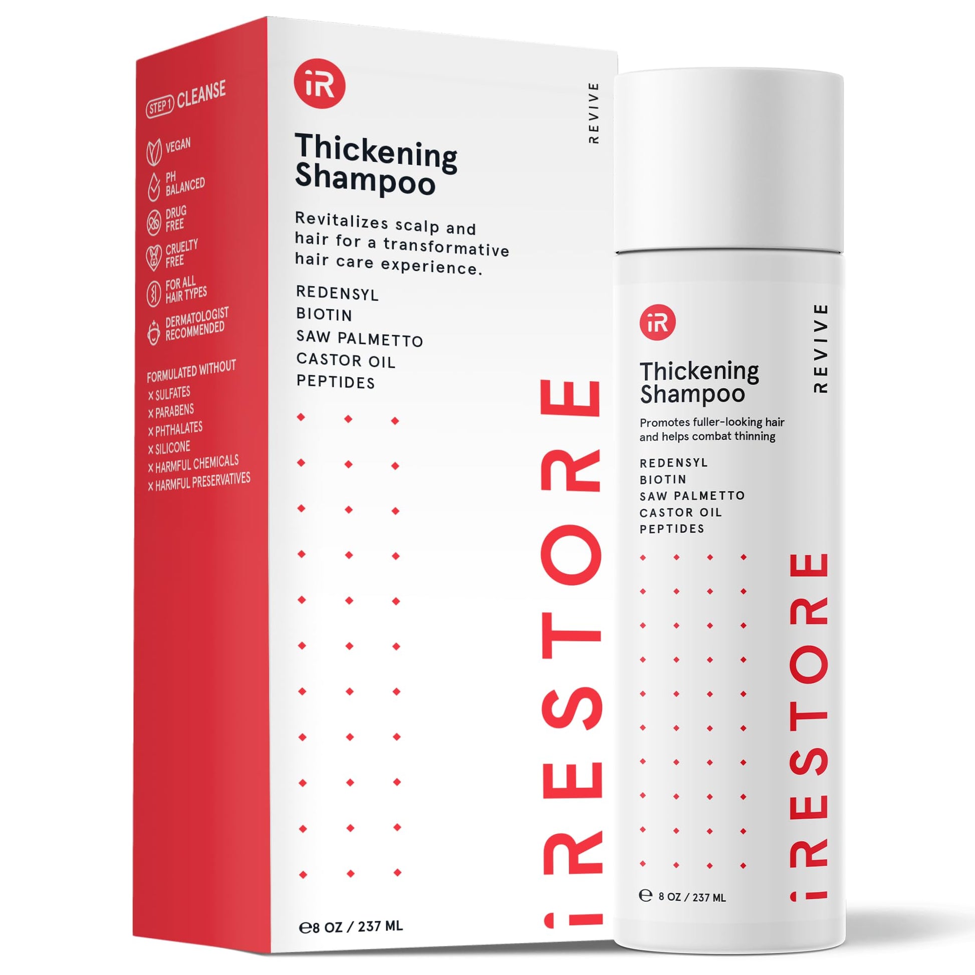 Champú iRestore limpieza suave cabello