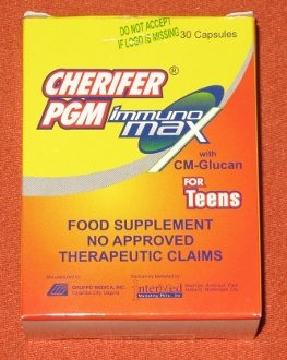Caja de Cherifer PGM Immunomax 30 cápsulas