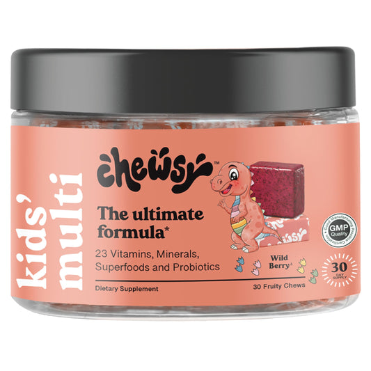 Chewsy multivitamínico para niños gomitas de bayas