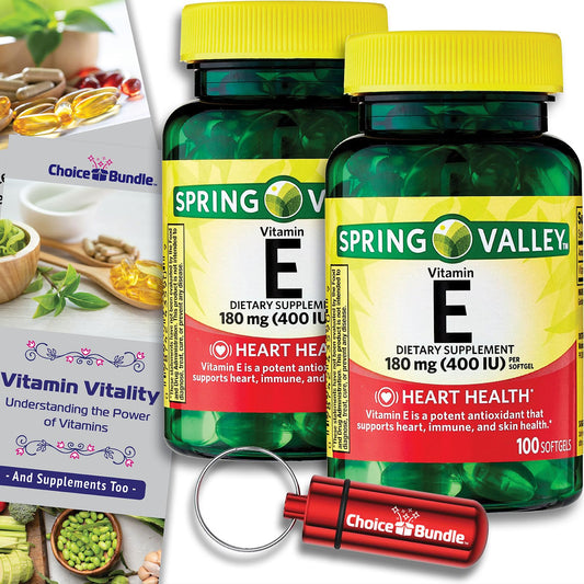 Choice Bundle vitamina E para salud cardiovascular paquetes