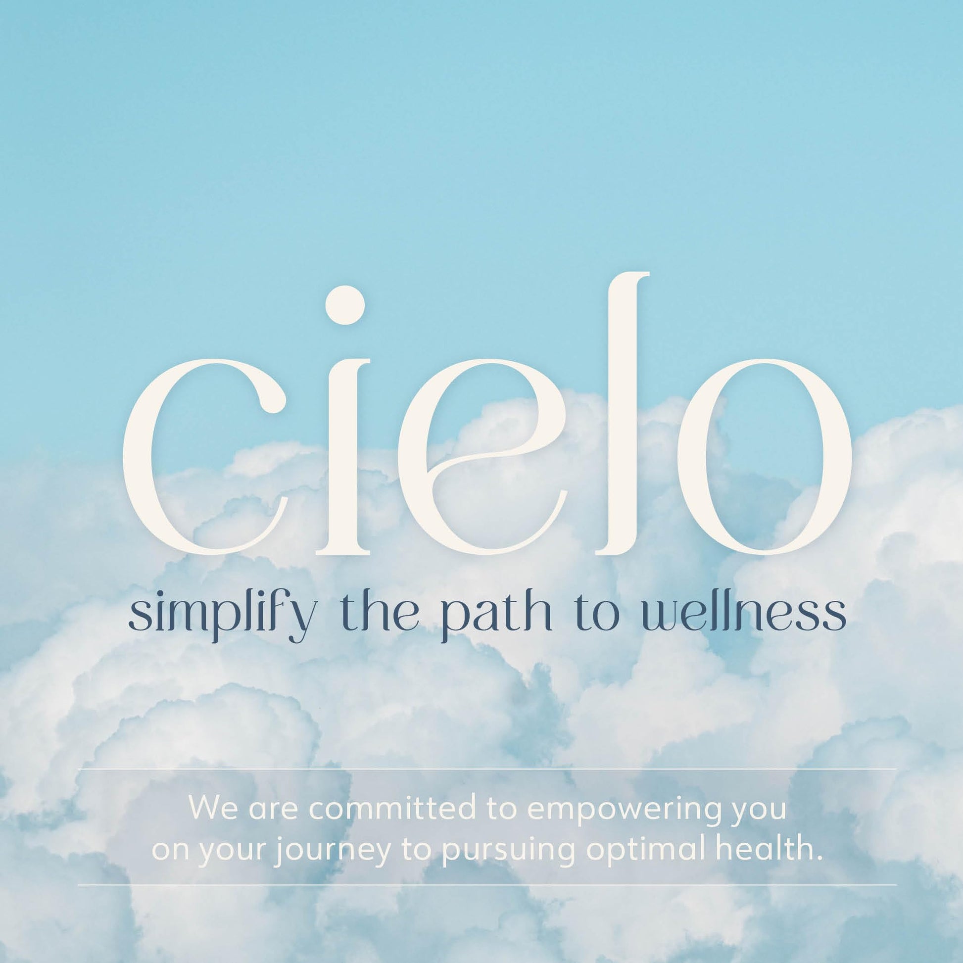 Cielo Rise multivitaminas presentación.