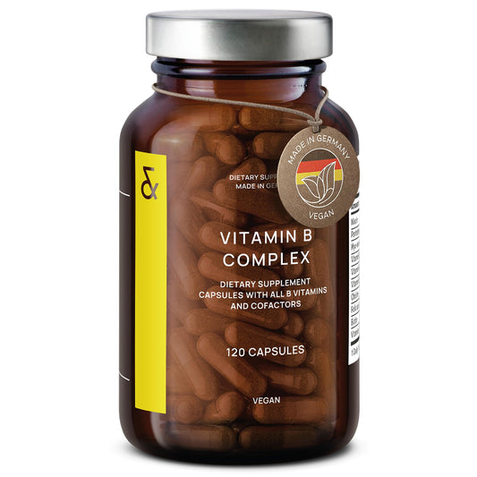 CLAV complejo vitaminas B paquete frontal