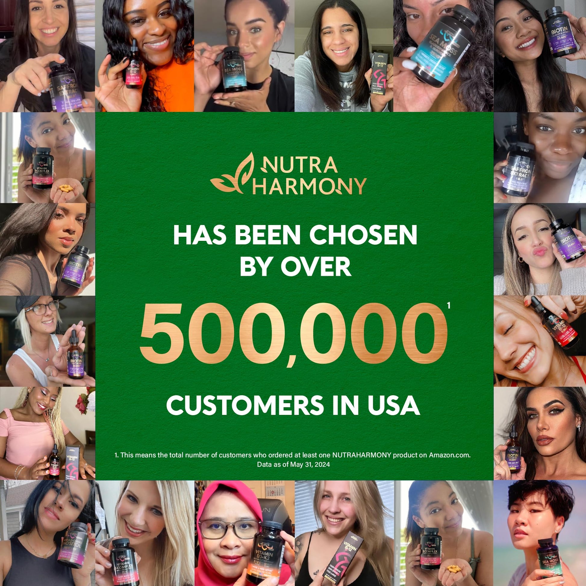Clientes eligen multivitaminas Nutra Harmony