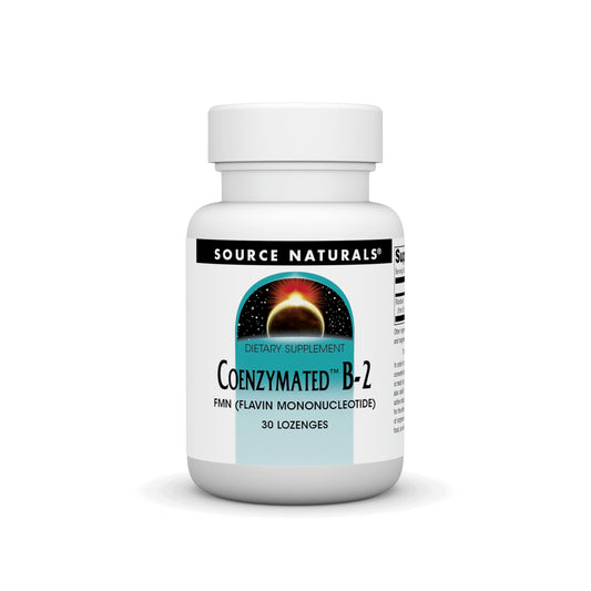 Paquete de Coenzymated B-2 25mg Source Naturals 30 pastillas