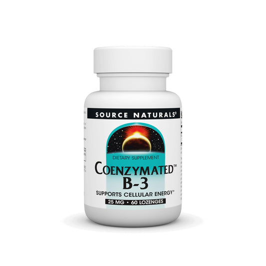 Botella de 60 tabletas de Coenzymated B-3 de Source Naturals
