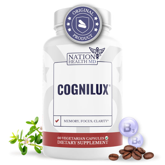Cognilux suplemento para memoria y enfoque 60 cápsulas