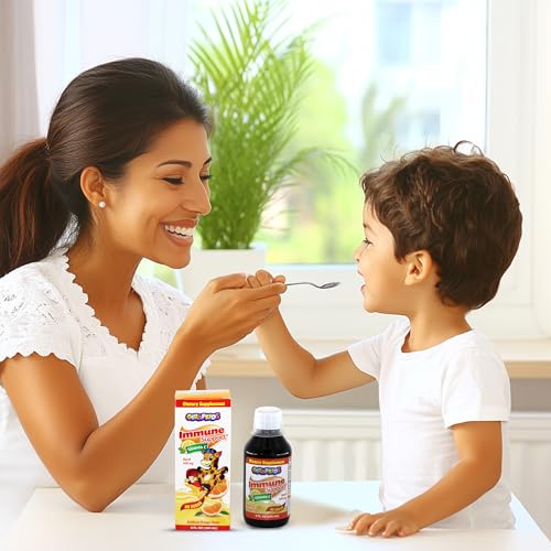 Combo completo GirafKids multivitaminas y vitamina C líquida