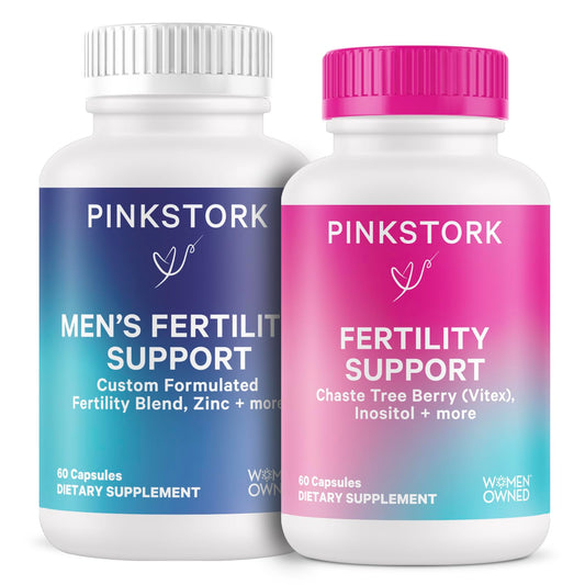 Combo fertilidad Pink Stork y Blue Stork 60 cápsulas
