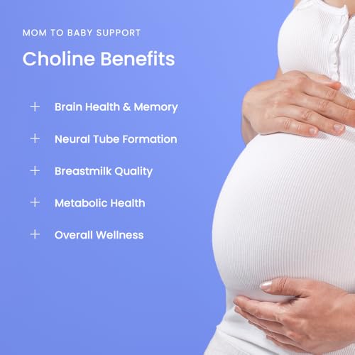 Paquete combo multivitaminas y colina Mother's Promise