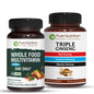 Combo multivitamínico para hombres y Triple Ginseng