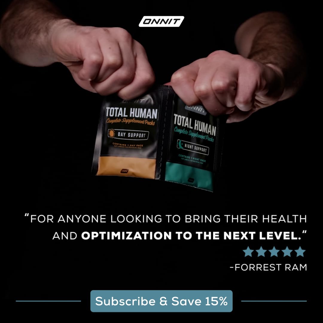 Comentarios ONNIT Total Human vitaminas salud optimización