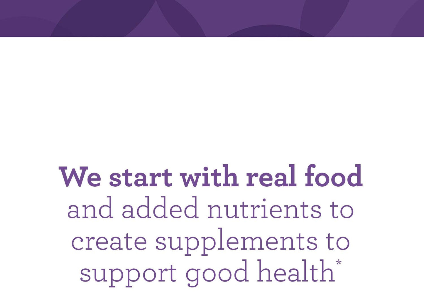 Comenzamos con alimentos reales multivitamínico Innate Response