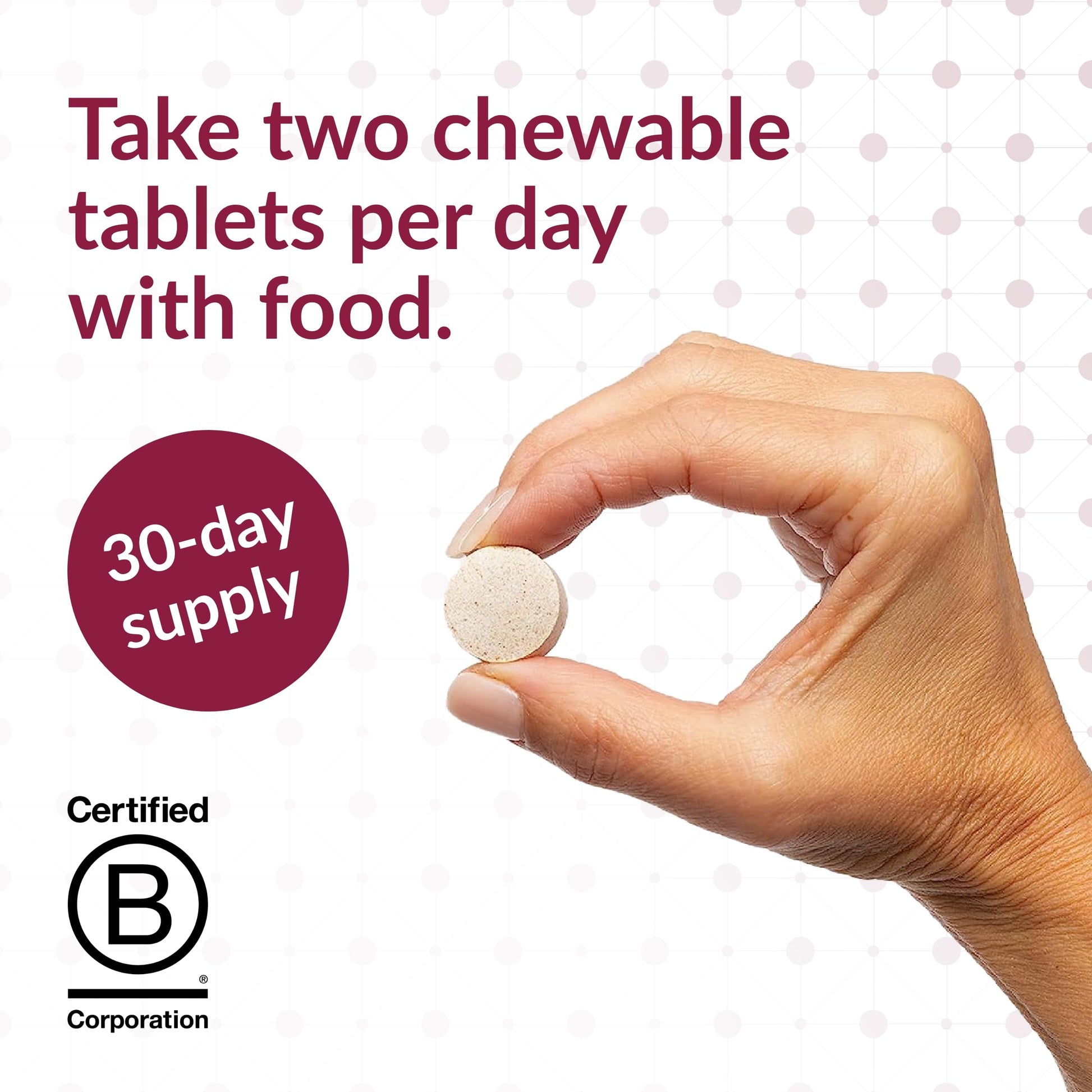mostrar cómo tomar tabletas masticables bariatric dayli