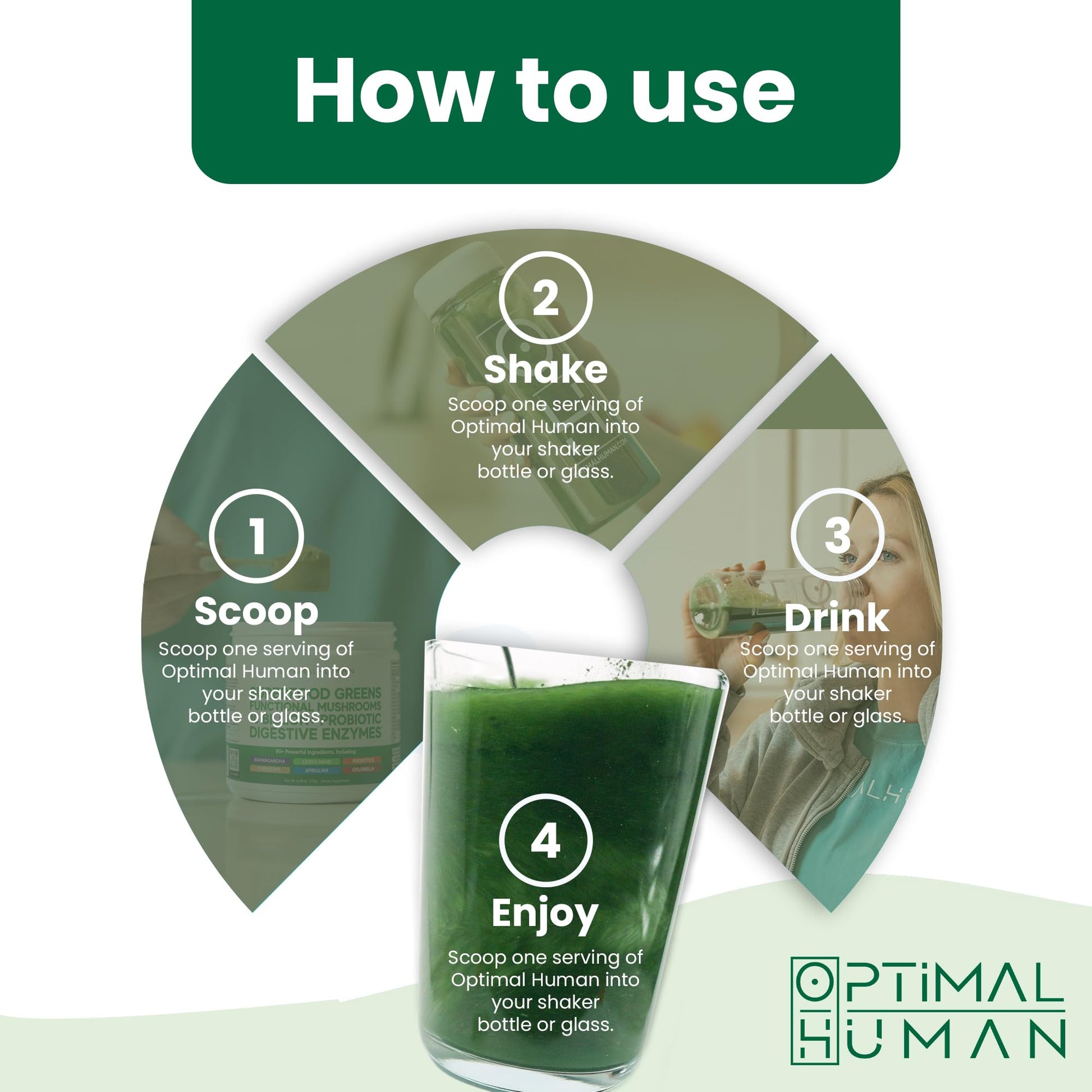 Cómo Usar O H Optimal Health Superalimentos