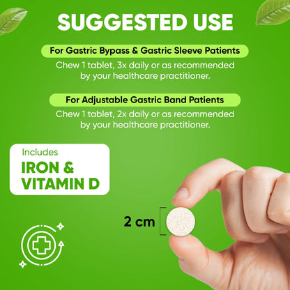 Compare BariSlim con otras multivitaminas bariátricas.