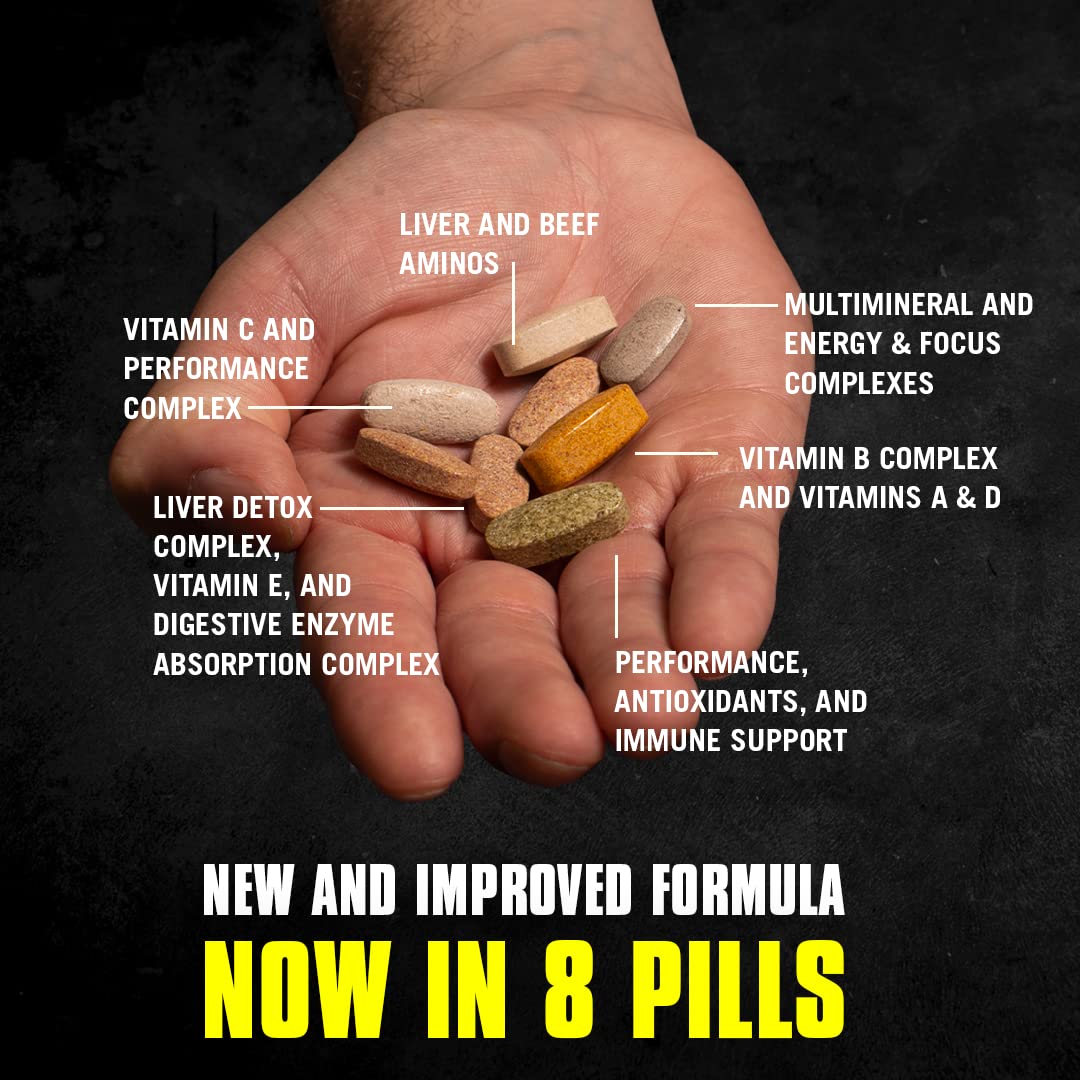 Comparativa de suplementos Animal Pak en imagen
