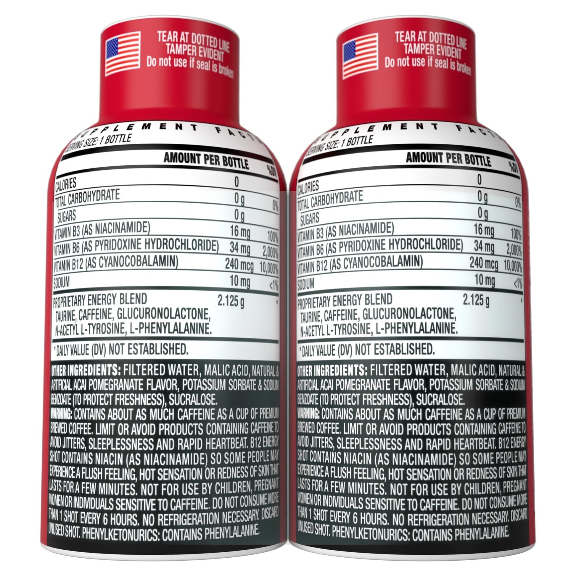 complejo b basado box stacker energía líquido 2 oz vegano 24 unidades