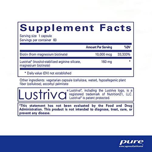 Complejo de biotina para cabello y piel Healthy soporte