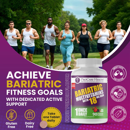 complejo multivitamínico bariátrico para salud post cirugía