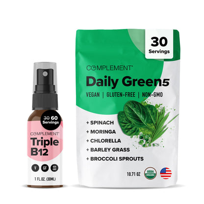 Complemento Daily Greens en polvo saludable