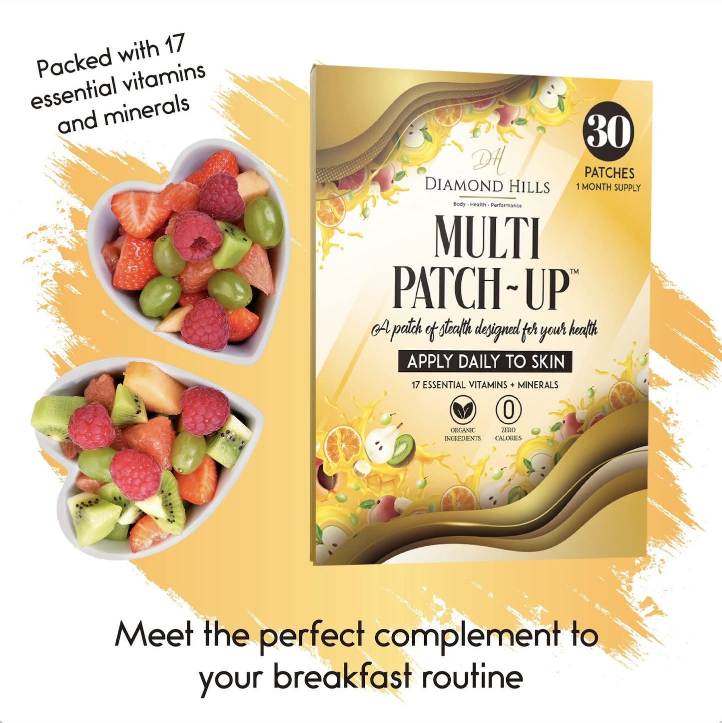Complemento perfecto para el desayuno, Diamond Hills Multi Patch-Up