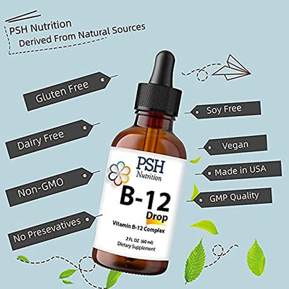 Complemento PSH complejo B líquido frambuesa 2 oz