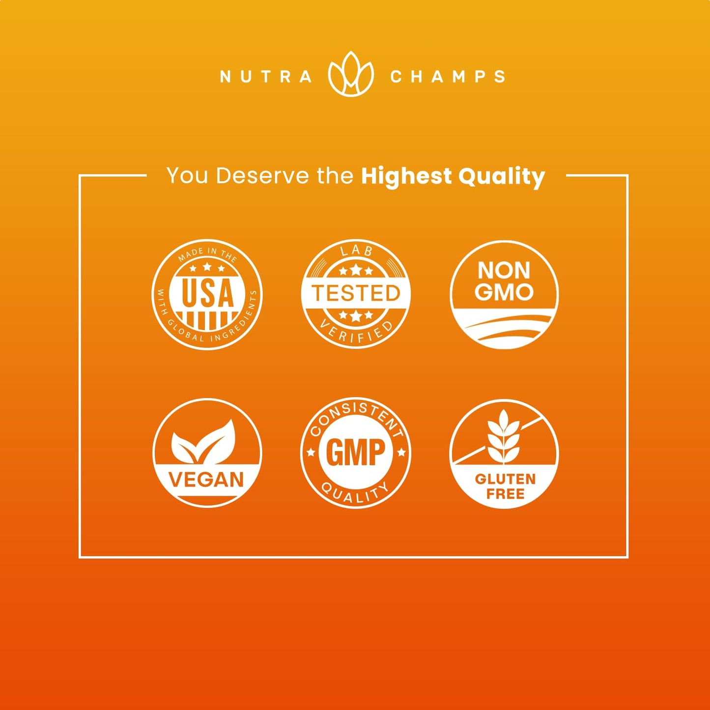 Complemento vitamínico vegano para salud ósea y artística NutraChamps