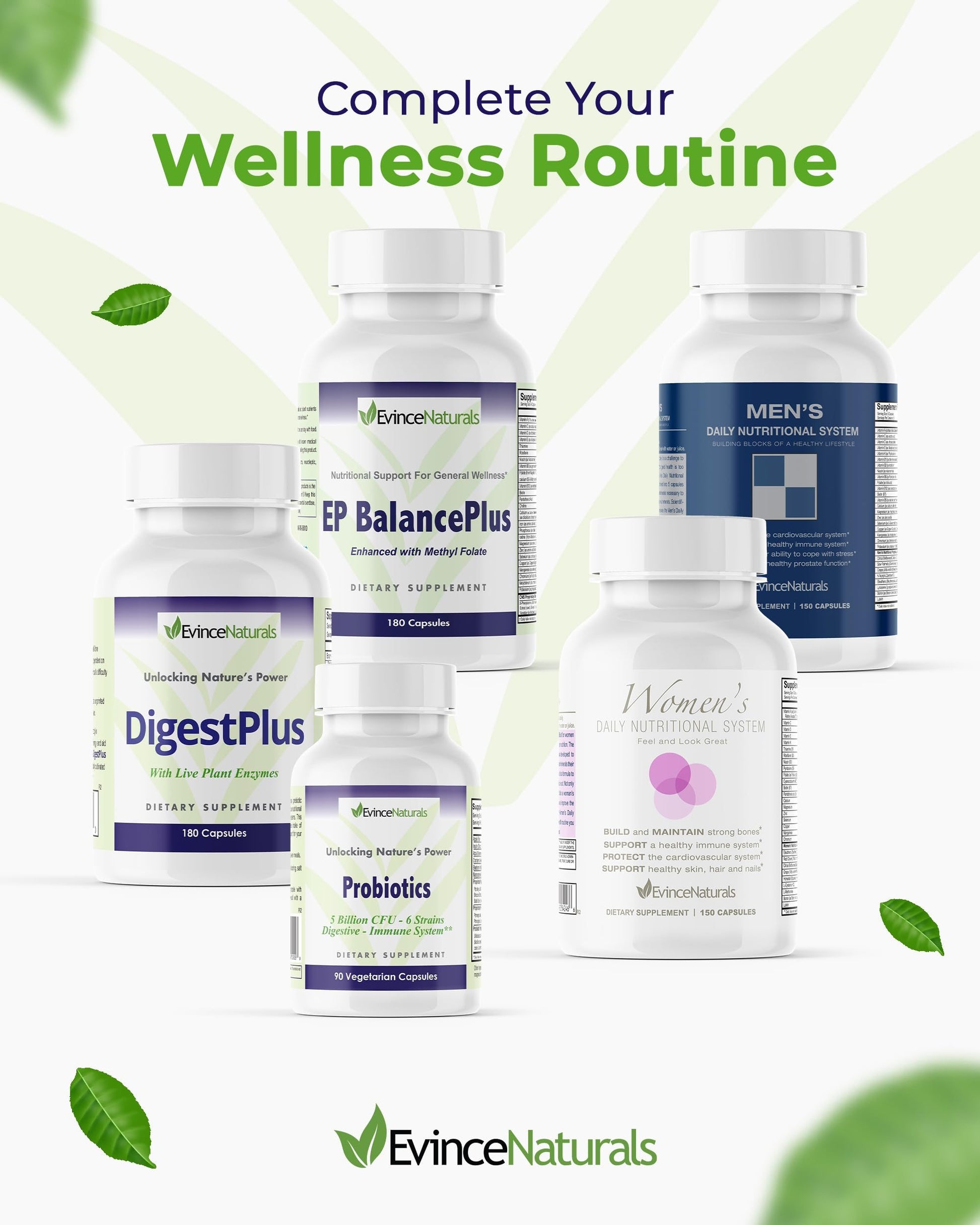 Completa tu bienestar con EP BalancePlus y Probiotics