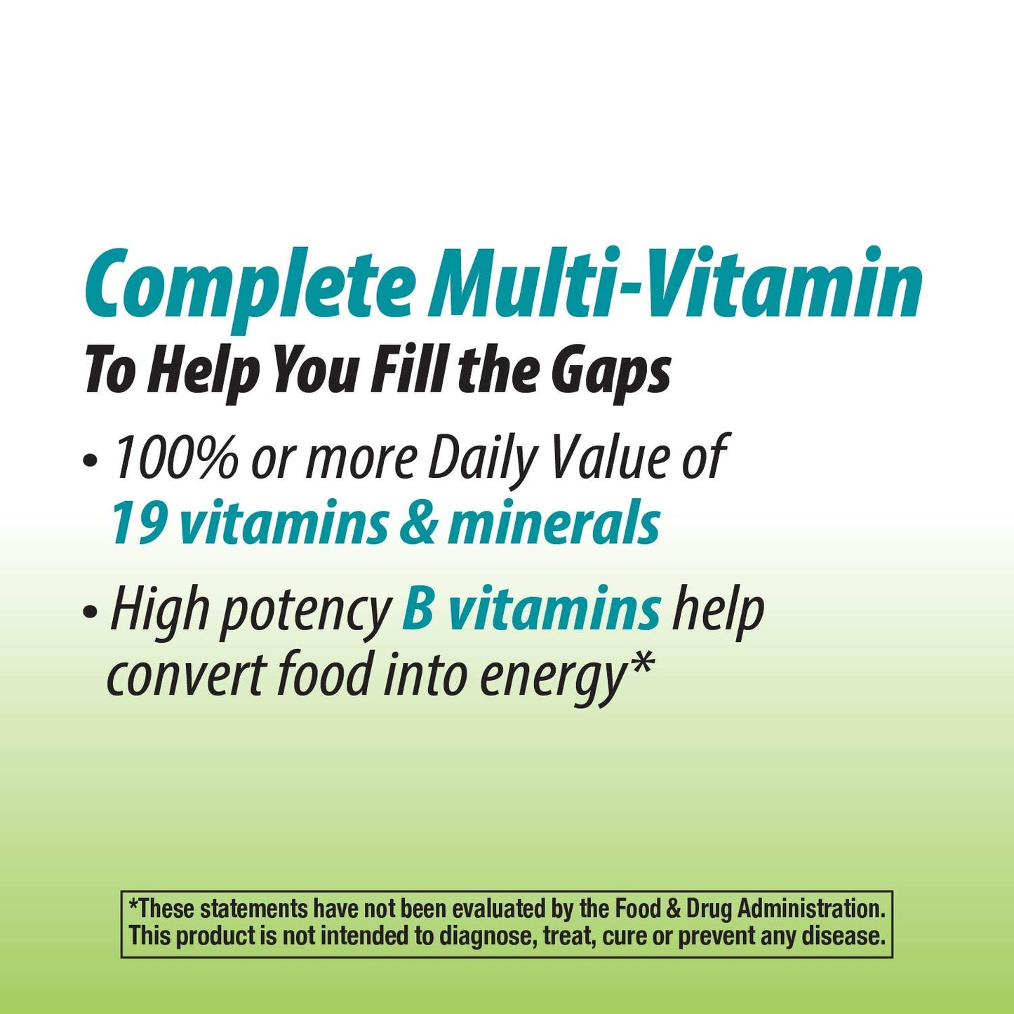 Multivitaminas completas para hombres