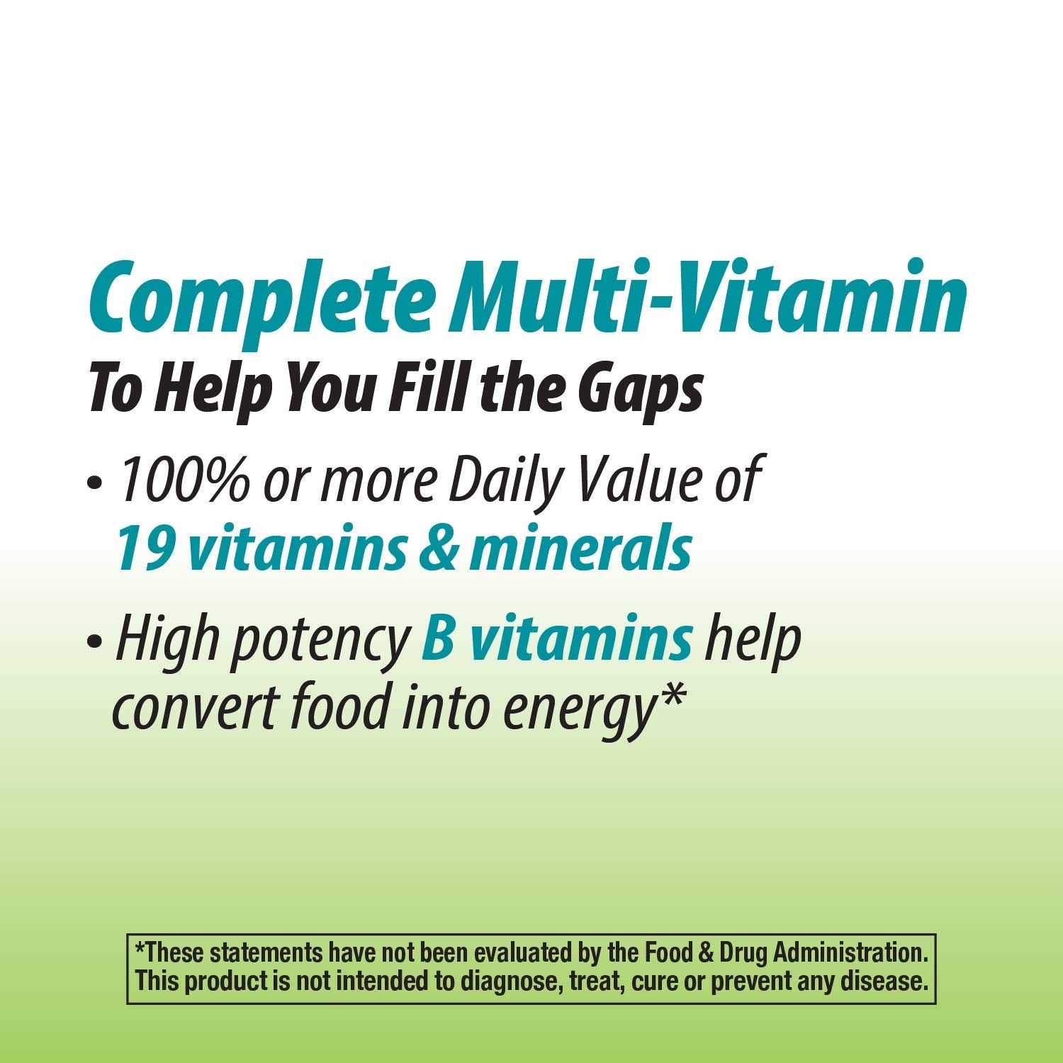 Multivitaminas completas para hombres