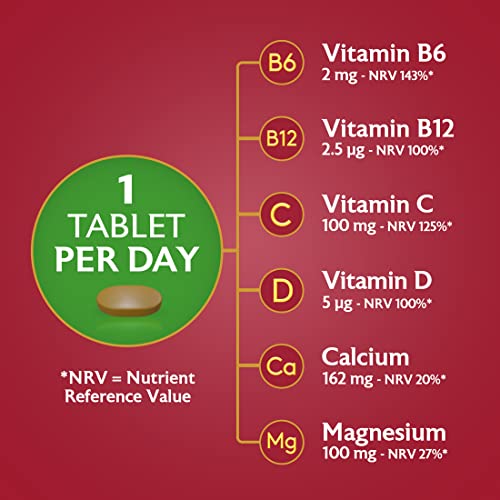 Componentes de vitaminas en Seven Seas