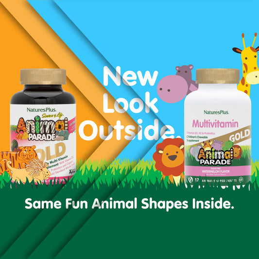 Composición nutricional del multivitamínico NaturesPlus para niños