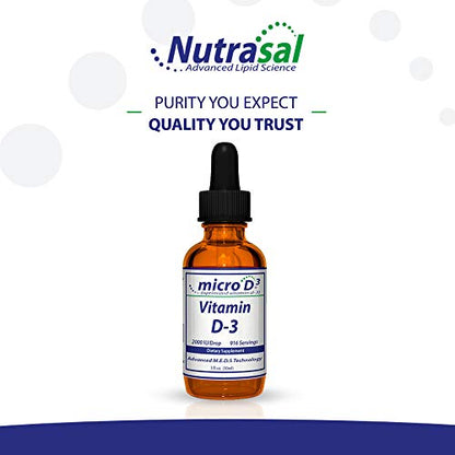 Compra Nutrasal Micro D3 gotas vitamina D alta absorción