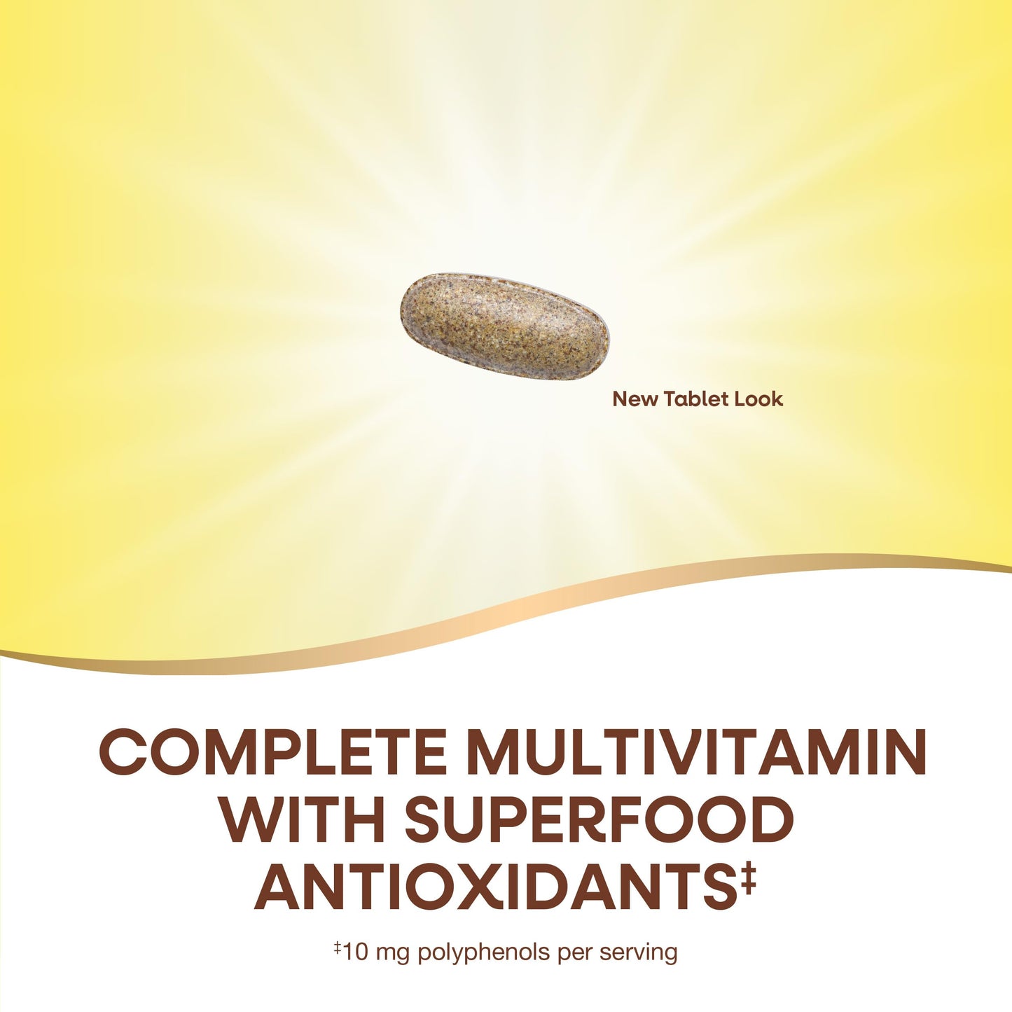 Vista del comprimido de Nature's Way Alive! para mujeres