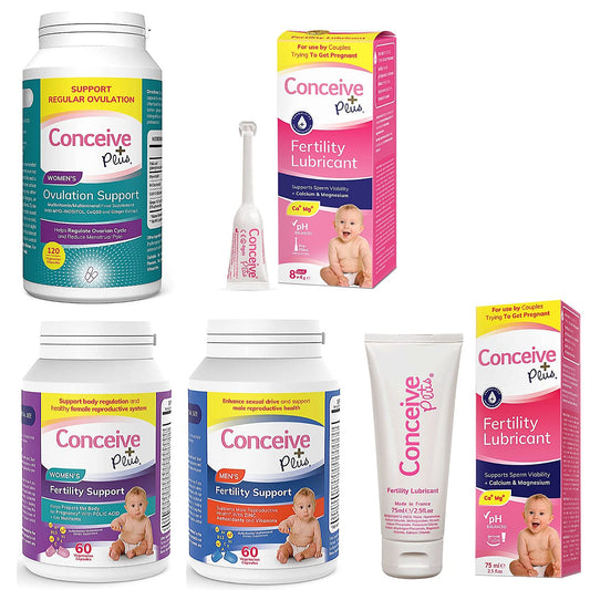 CONCEIVE PLUS kit fertilidad para parejas y lubricante compatible