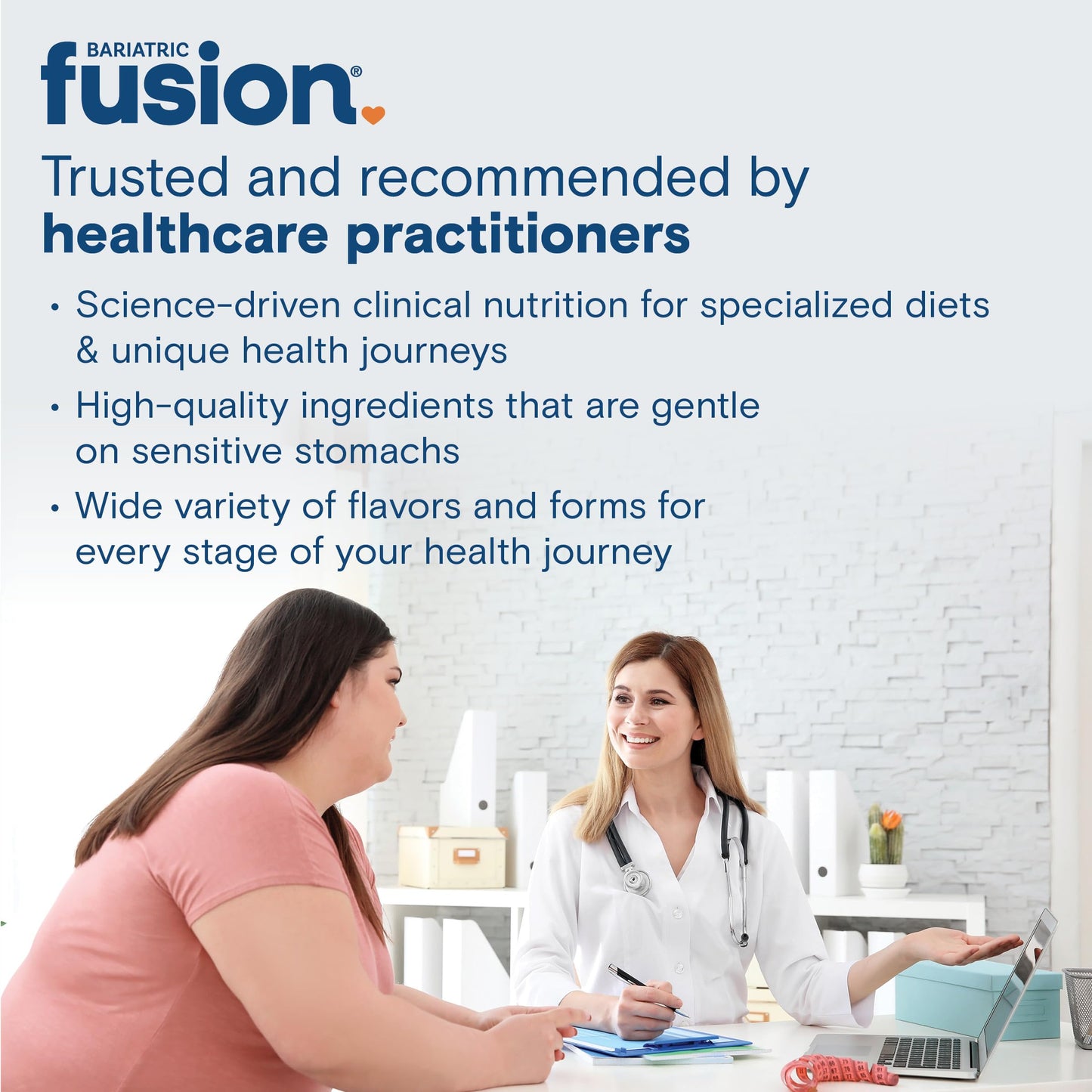 Confianza y recomendaciones de Bariatric Fusion en salud