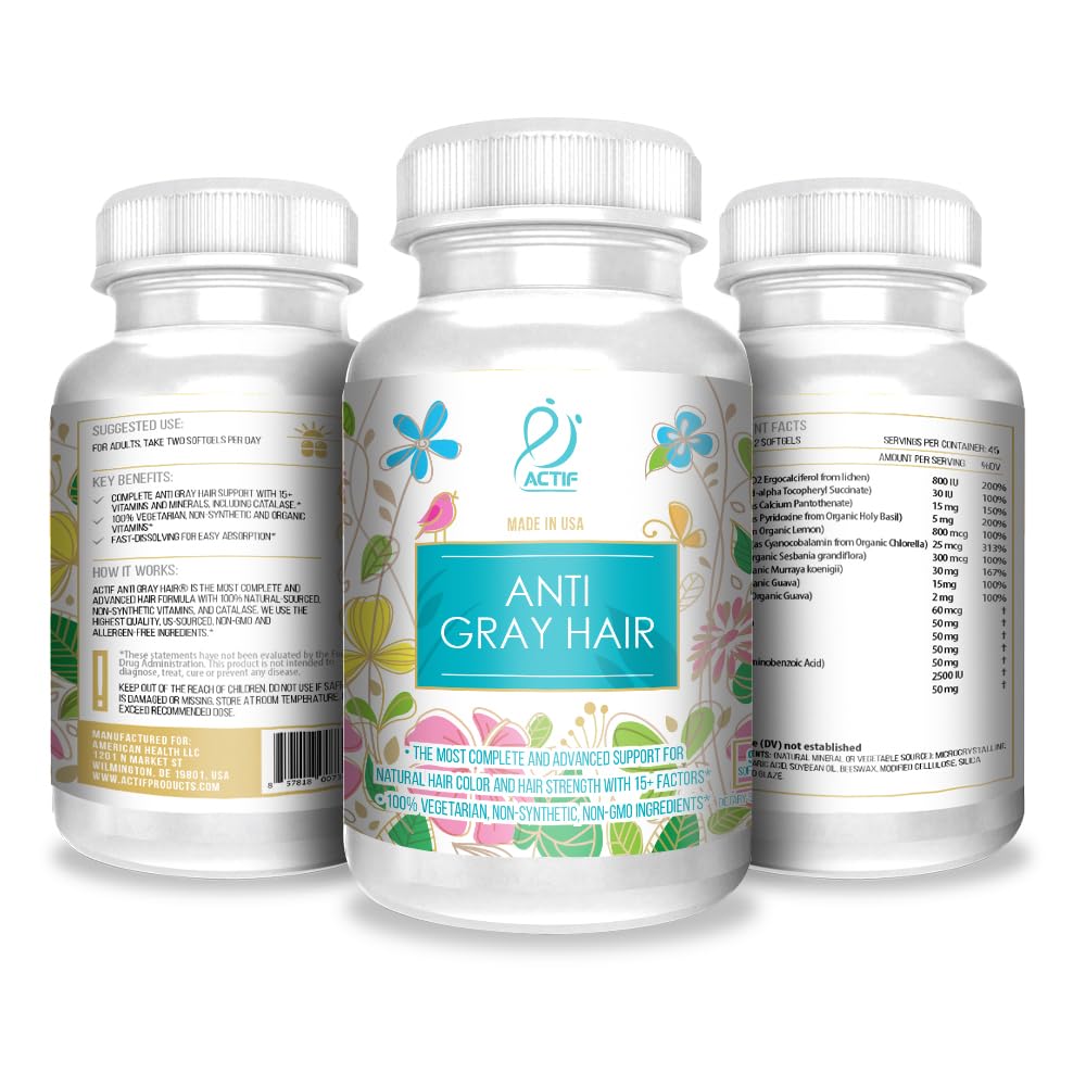 conjunto de frascos actif anti-canas mostrando diferentes ángulos
