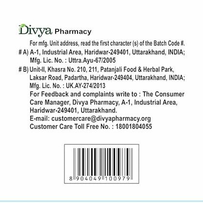 Información de contacto de Patanjali