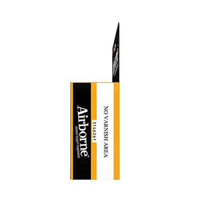 Contenido Airborne tabletas efervescentes vitamina c zinc