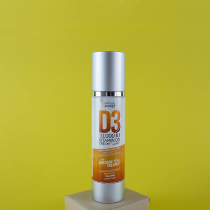 Contenido crema vitamina D3 con alto poder y extractos naturales