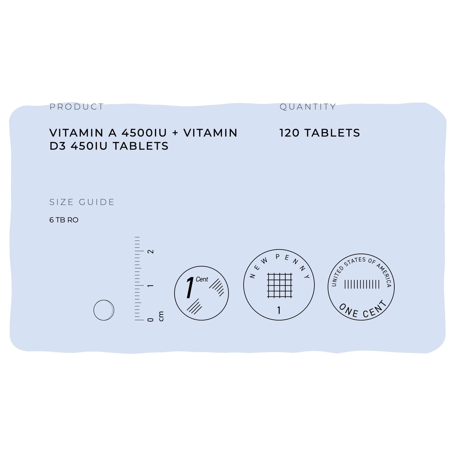 Contenido interior Fitness Health Vitamina A 120 tabletas