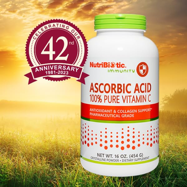 contenido nutricional suplemento polvo vitamina c nutribiotic