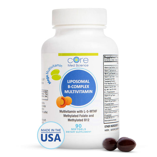 Core Med Science multivitamínico liposomal B-Complejo 90 softgels