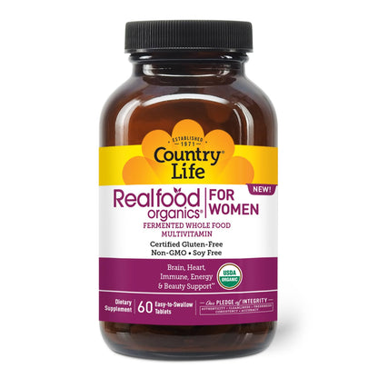 Country Life Realfood Organics para Mujeres 60 tabletas