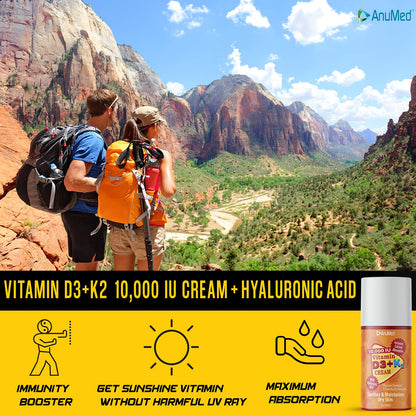 Crema Anumed vitamina D3 K2 de lado