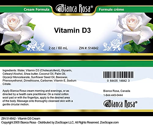 Crema hidratante vitamina d3 bianca rosa cuidado piel