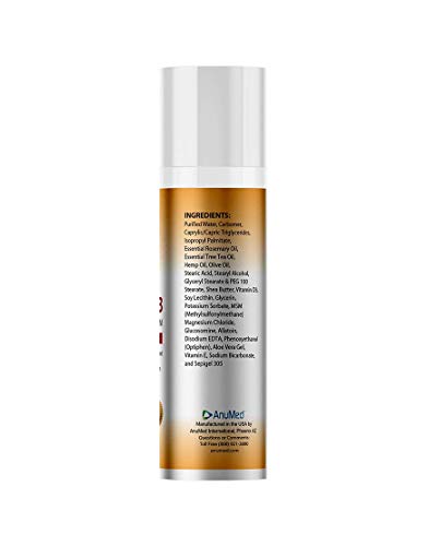 crema vitamina d3 AnuMed International textura y empaque